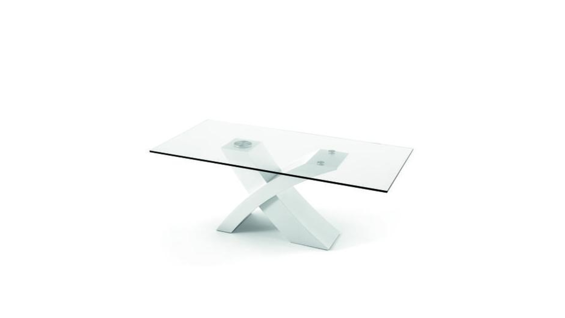 CJ Decor Table d'appoint Neo Cristal